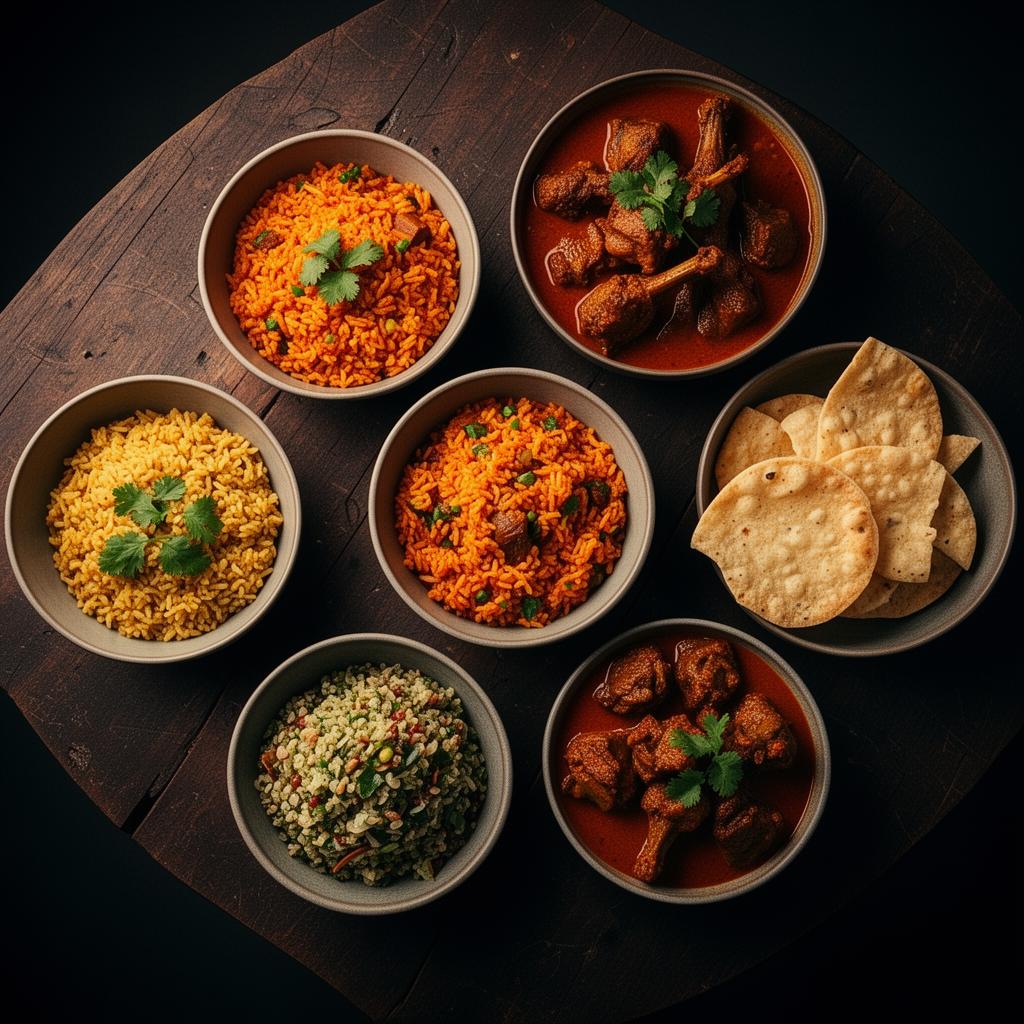 Independence dinner spread